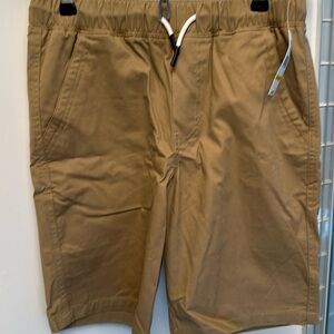 New boy khaki shorts